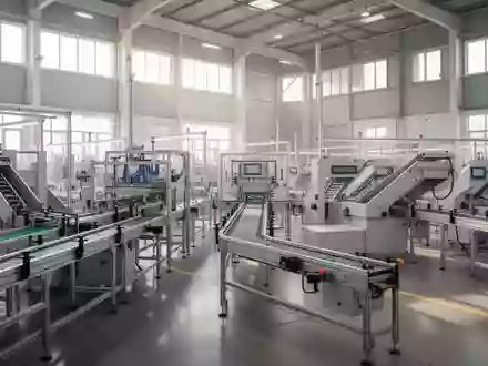 Moderne Produktionshalle in Indien mit automatisierten Fertigungsanlagen in einer hellen, aufgeräumten Industrieumgebung. - Foto: über boerse-global.de