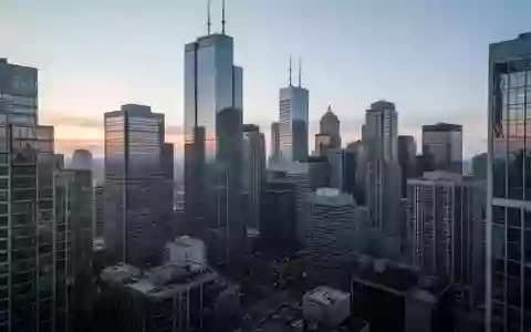 Moderne Skyline des Finanzviertels in Toronto bei Tagesanbruch - Foto: über boerse-global.de