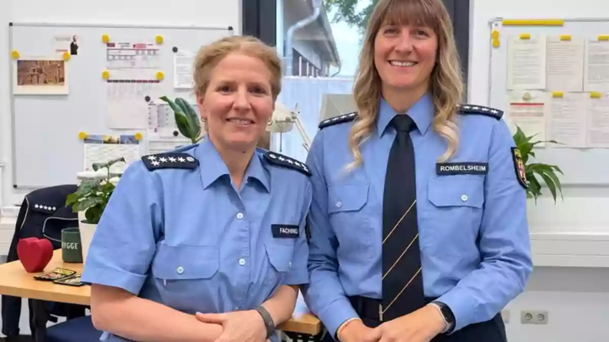 POL-PPKO: Premiere im Polizeipräsidium Koblenz: Erstmals führen zwei Frauen gemeinsam eine Polizeiinspektion - Bild: presseportal.de