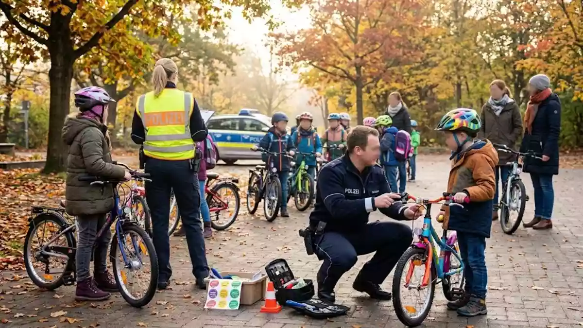 POL-CE: Herbstzeit: Polizeiliche Fahrradkontrollen - Bild: presseportal.de