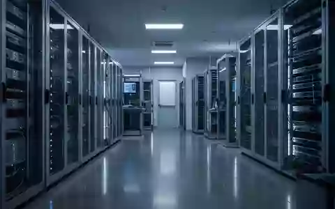 Ein steriles, modernes Labor mit Serverracks und kühler blauer Beleuchtung in einer kontrollierten Umgebung. - Foto: über boerse-global.de