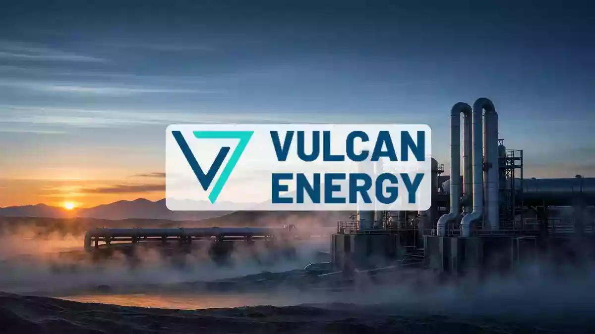 Vulcan Energy Illustration mit AI erstellt.