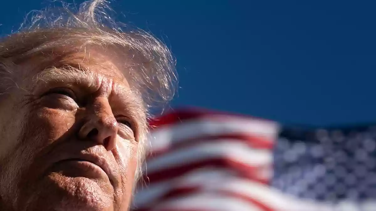 Für Trump steht bei den Midterms viel auf dem Spiel. (Archivbild) - Bild: Julia Demaree Nikhinson/AP/dpa