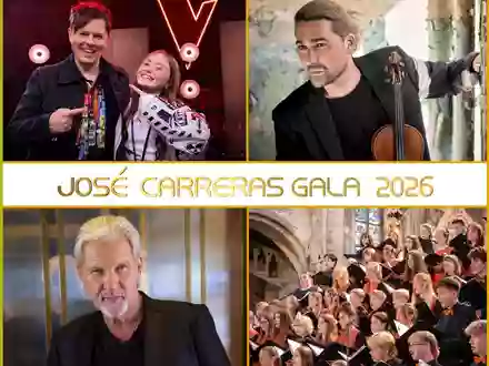 Die ersten Starzusagen für die 32. José Carreras Gala / Zum 80. Geburtstag von José Carreras übertragen MDR, HR und SWR die Gala live - Foto: presseportal.de