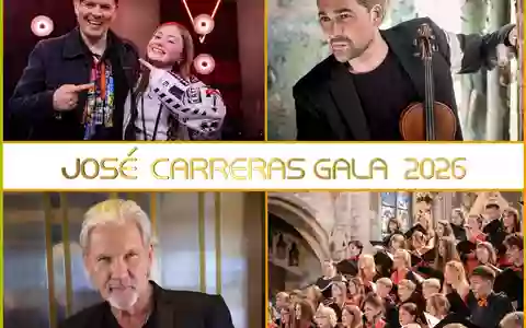 Die ersten Starzusagen für die 32. José Carreras Gala / Zum 80. Geburtstag von José Carreras übertragen MDR, HR und SWR die Gala live - Foto: presseportal.de