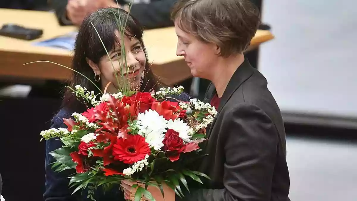 Elif Eralp und Hendrikje Klein am 29.10.2026 - Bild: via dts Nachrichtenagentur