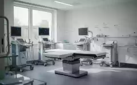 Ein klinischer Untersuchungsraum mit medizinischer Diagnostik-Ausrüstung in einer Universitätsklinik. - Foto: über boerse-global.de