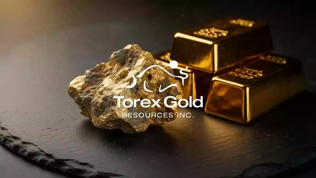 Abstrakte Darstellung von Goldbarren und Golderz in einer eleganten, professionellen Finanzumgebung. Illustration mit AI erstellt.