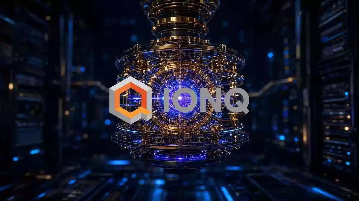 IonQ's Balance Sheet Is Building Faster Than Its Business Illustration mit AI erstellt.