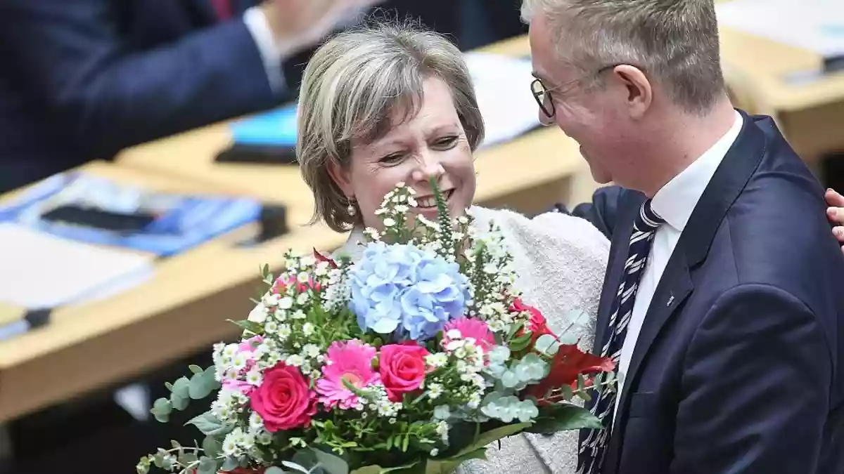 Cornelia Seibeld und Stefan Evers am 29.10.2026 - Bild: via dts Nachrichtenagentur