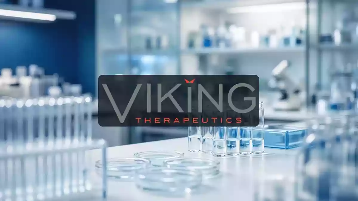 Viking Therapeutics Illustration mit AI erstellt.