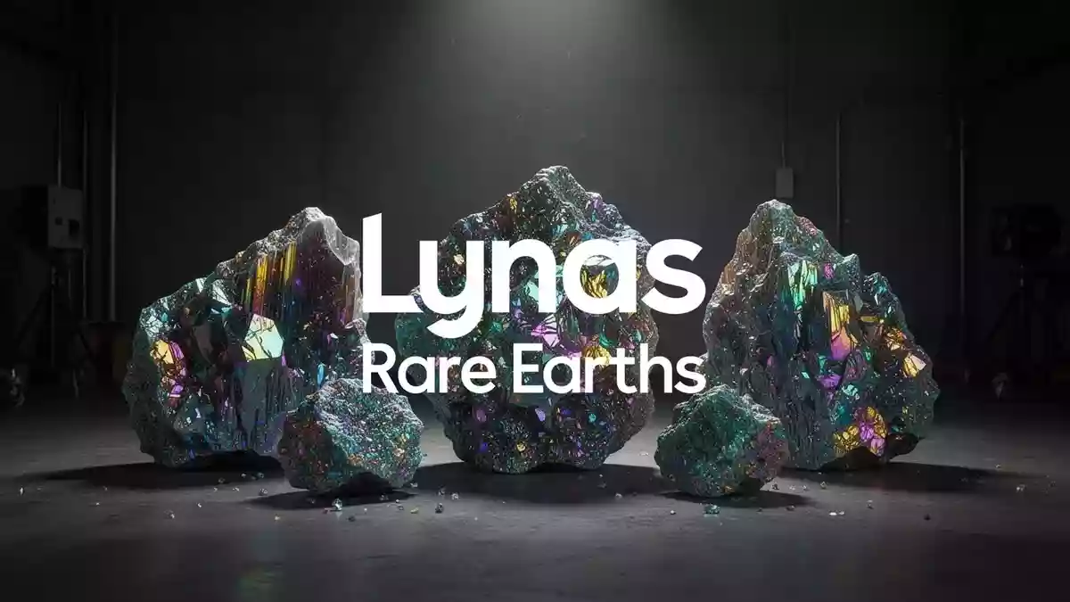 Lynas Rare Earths Illustration mit AI erstellt.