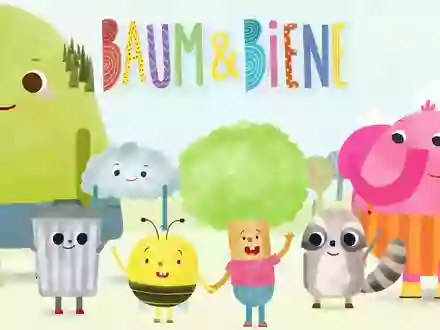 Baum und Biene- Neue Animationsserie für Vorschulkinder bei KiKA / Ab 1. November 2026 auf kikaninchen.de und in der Kikaninchen-App - Foto: presseportal.de