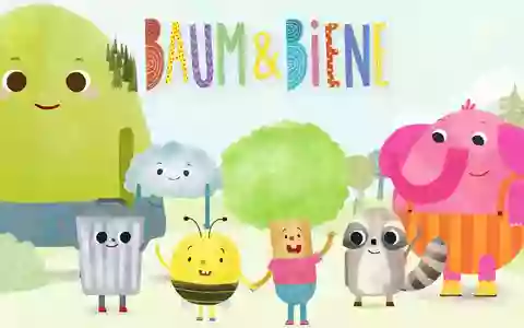 Baum und Biene- Neue Animationsserie für Vorschulkinder bei KiKA / Ab 1. November 2026 auf kikaninchen.de und in der Kikaninchen-App - Foto: presseportal.de
