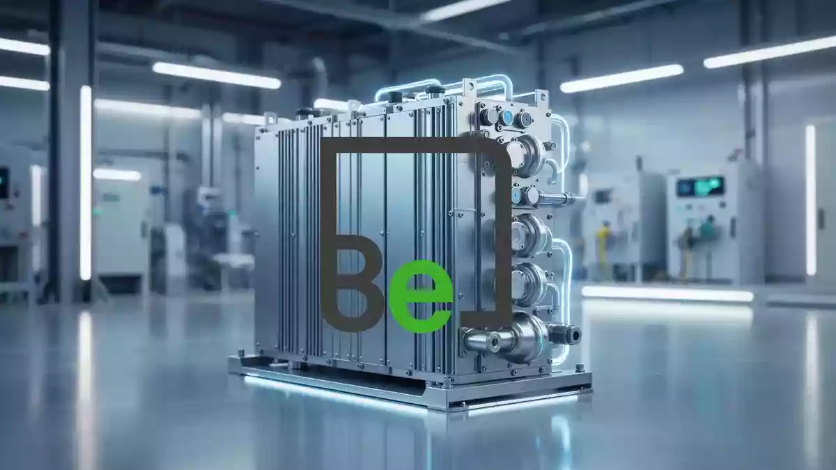 Bloom Energy Illustration mit AI erstellt.