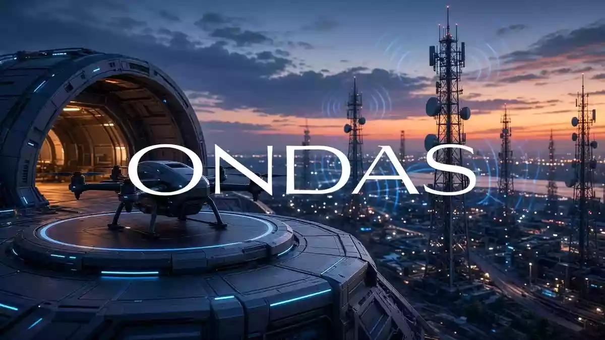 Ondas Holdings Illustration mit AI erstellt.