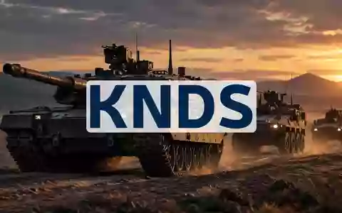 Moderne gepanzerte Militärfahrzeuge in einer atmosphärischen, industriellen Umgebung bei Dämmerung. - Foto: über boerse-global.de
