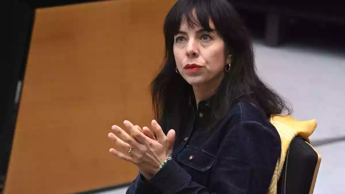 Will Regierende Bürgermeisterin von Berlin werden: Elif Eralp. - Bild: Britta Pedersen/dpa