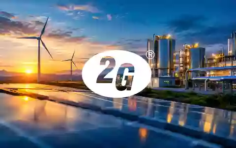 Moderne Industrieanlage für erneuerbare Energien in der Morgendämmerung. - Foto: über boerse-global.de