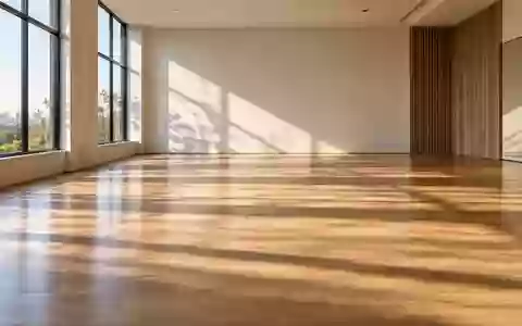 Ein heller, minimalistischer Übungsraum mit Holzboden und weichem Lichteinfall. - Foto: über boerse-global.de