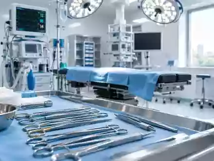 Ein moderner, steriler Operationssaal mit hochwertigen medizinischen Geräten in einer Klinik. - Foto: über boerse-global.de