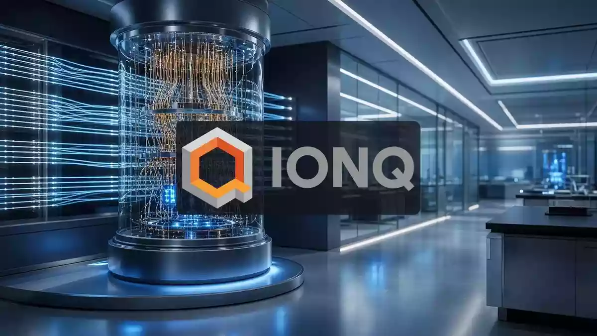 IonQ Sets November 5 Earnings Date as Elisity Deal and Air Force Funding Await Their Verdict Illustration mit AI erstellt.