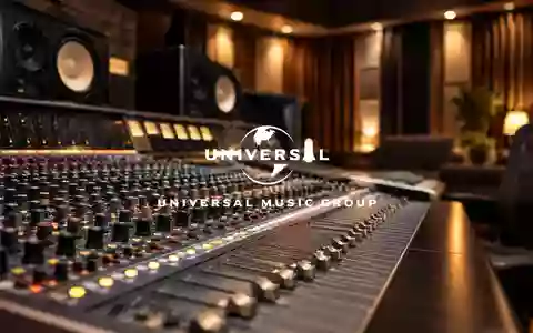 Modernes Mischpult in einem Tonstudio mit atmosphärischer Beleuchtung als Symbol für die Musikindustrie. - Foto: über boerse-global.de