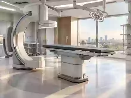 Ein moderner, steriler Behandlungsraum in einer kardiologischen Klinik mit hochwertiger technischer Ausstattung. - Foto: über boerse-global.de