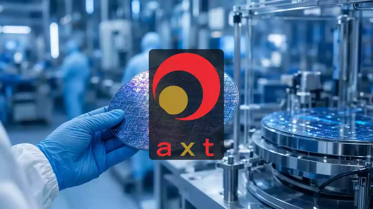 Abstrakte Darstellung einer modernen Halbleiterfertigung mit Fokus auf technologischem Wachstum und Präzision. Illustration mit AI erstellt.