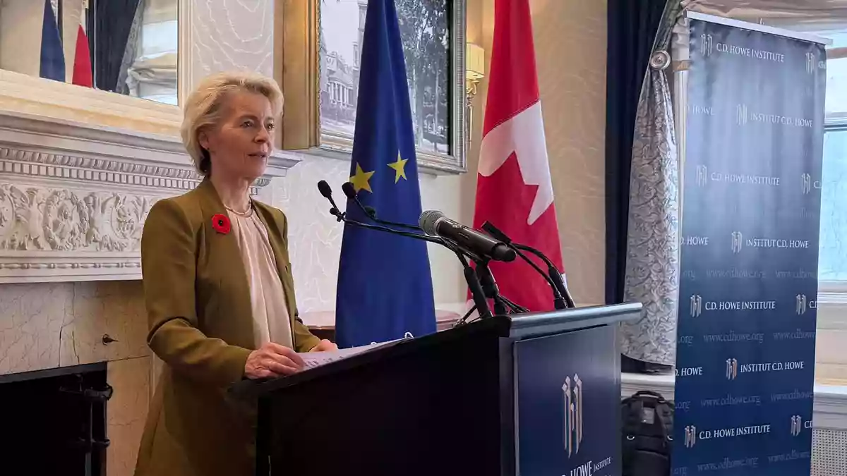 EU-Kommissionspräsidentin von der Leyen hält am Konzept der assoziierten Mitgliedschaft fest. - Bild: Anne Pollmann/dpa