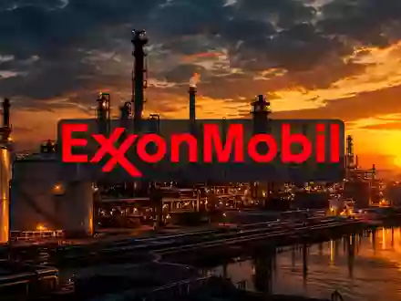 Industrielle Raffinerie bei Dämmerung als Symbol für den Energiesektor - Foto: über boerse-global.de