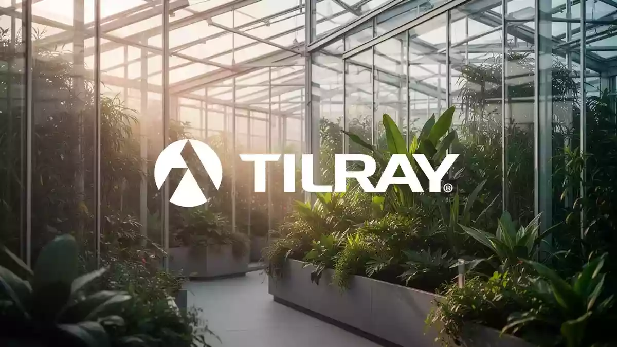 Tilray Brands Illustration mit AI erstellt.