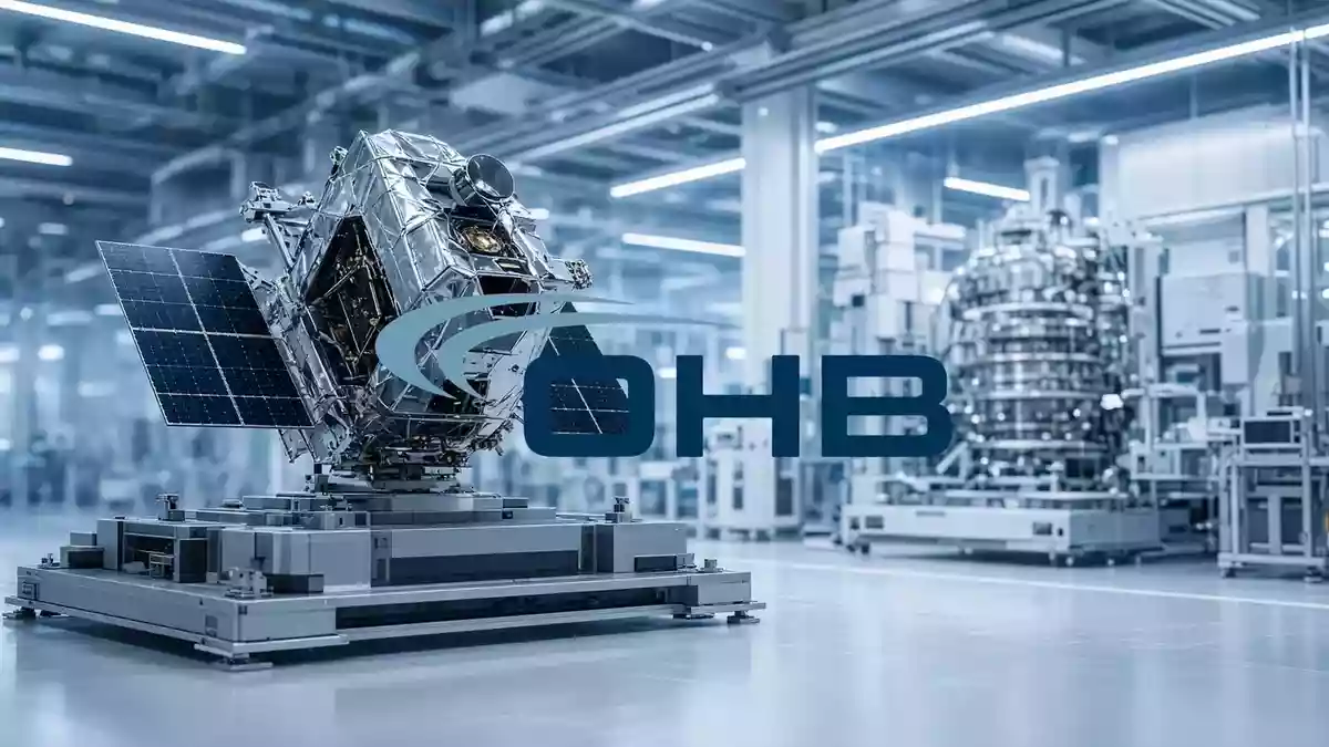 Jefferies Keeps Buy Rating on OHB Ahead of Nine-Month Results as Shares Retreat Illustration mit AI erstellt.