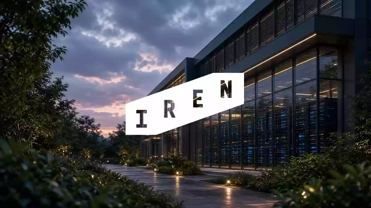 IREN's Live GPUs Are Refinanced. Its 2028 Spanish Campus Is Not. Illustration mit AI erstellt.