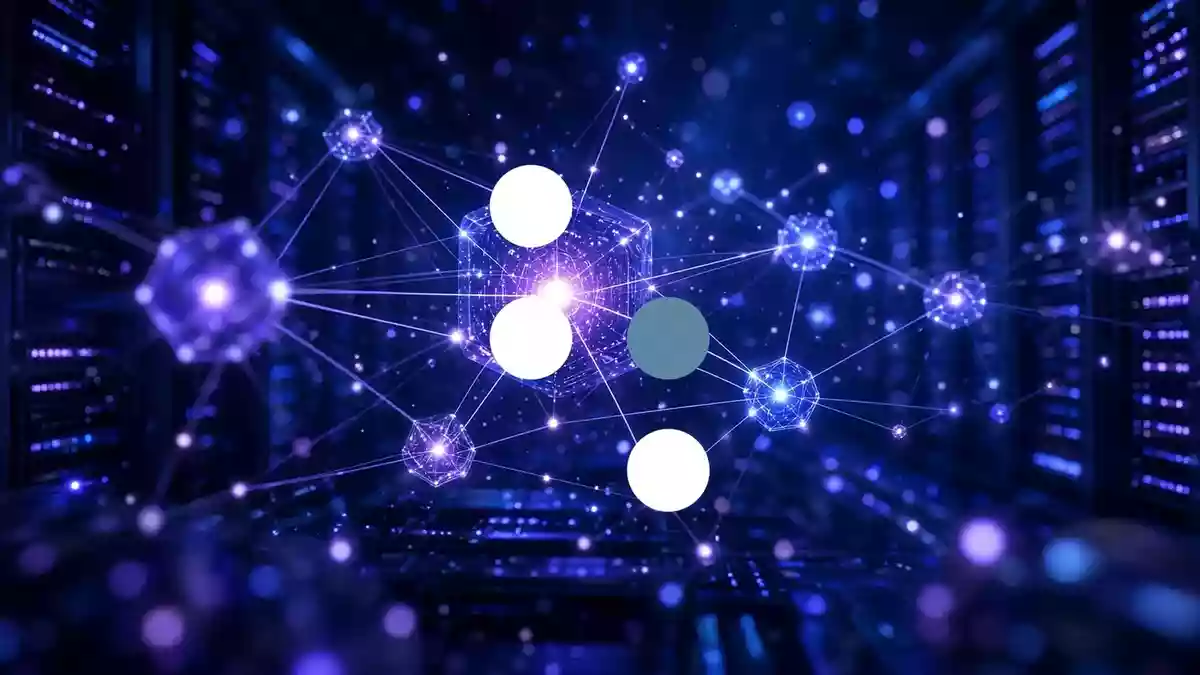 D-Wave Quantum Illustration mit AI erstellt.