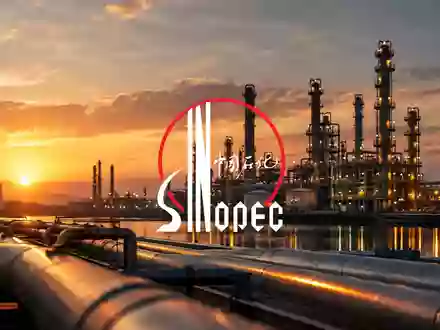 Abstrakte Darstellung einer modernen Industrieanlage in der Öl- und Energiebranche bei goldenem Licht. - Foto: über boerse-global.de