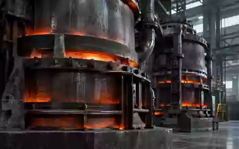 Industrielle Industrieofenanlage aus schwerem Stahl in einer Produktionshalle. - Foto: über boerse-global.de