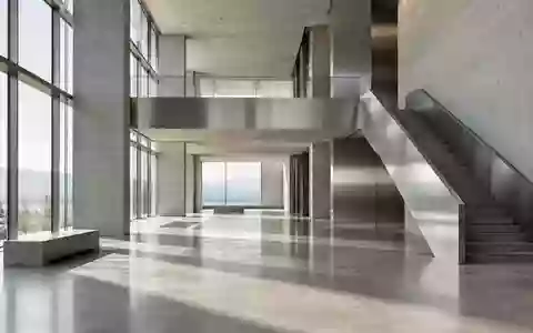 Minimalistische Architektur mit klaren geometrischen Linien und natürlichem Lichteinfall in einem modernen Innenraum. - Foto: über boerse-global.de