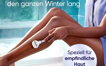 Weil Hautpflege keine Winterpause macht: Gillette Venus Winter Glow sorgt für glatte Haut den ganzen Winter lang - Foto: presseportal.de