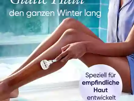 Weil Hautpflege keine Winterpause macht: Gillette Venus Winter Glow sorgt für glatte Haut den ganzen Winter lang - Foto: presseportal.de