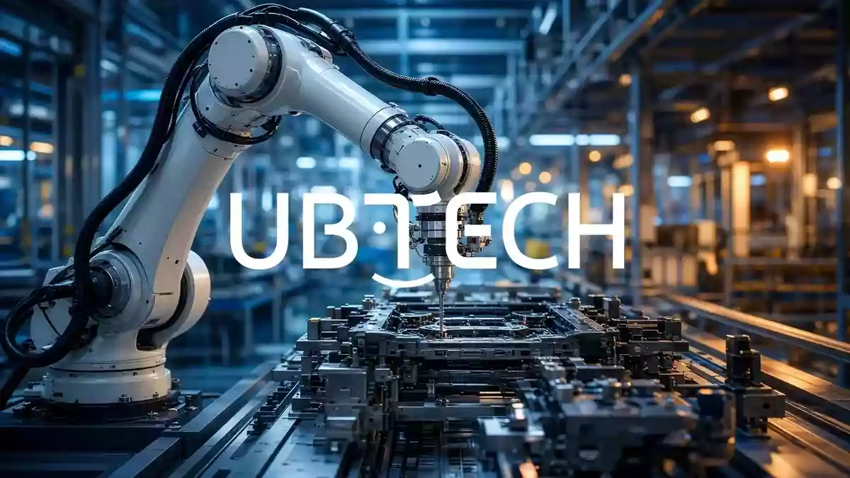 Ubtech Robotics Illustration mit AI erstellt.