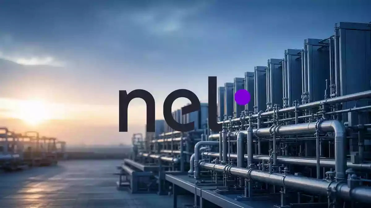 Nel ASA Hands Two Top Jobs to Interim Chiefs as Orders Triple and Revenue Falls 63% Illustration mit AI erstellt.