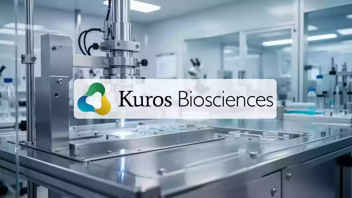 Kuros Biosciences Illustration mit AI erstellt.