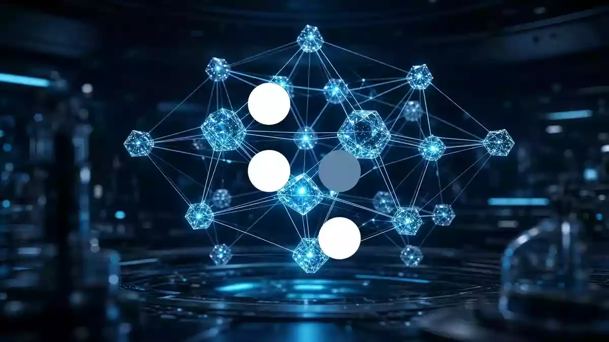 D-Wave Quantum Illustration mit AI erstellt.