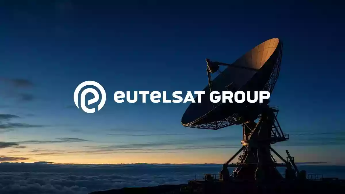 Eutelsat's EUR 12.1 Billion Backlog Masks a First-Quarter Revenue Dip Illustration mit AI erstellt.