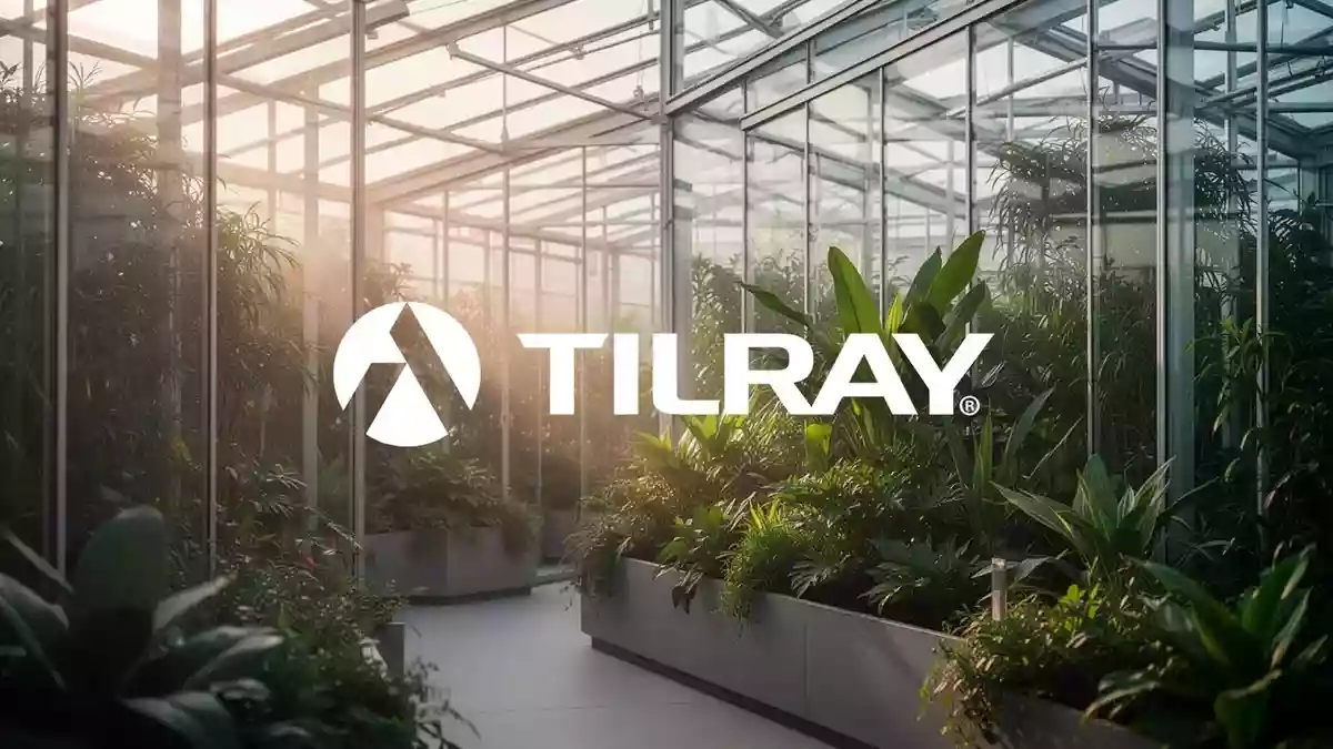 Tilray Brands Illustration mit AI erstellt.