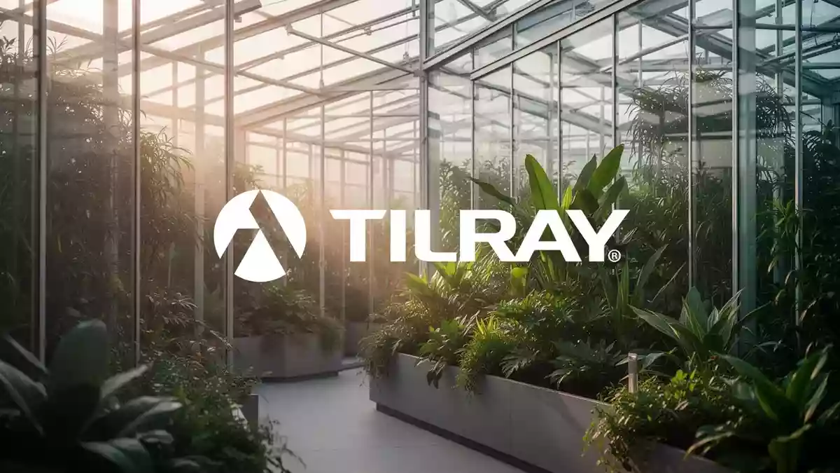 Tilray Brands Illustration mit AI erstellt.