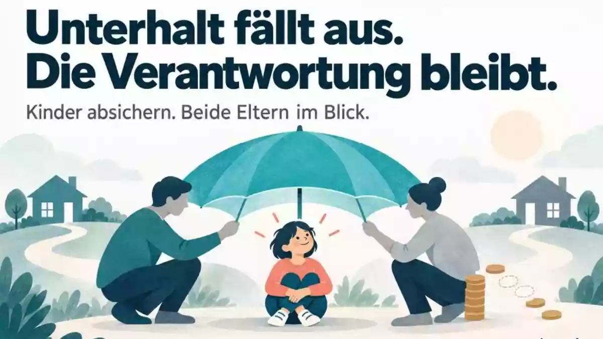 Unterhaltsvorschuss: ISUV begrüßt Verzicht auf Alterskürzung, warnt aber vor Systemwechsel. Nicht das Einkommen des betreuenden Elternteils ist ausgefallen, sondern der Unterhalt des anderen. - Bild: presseportal.de