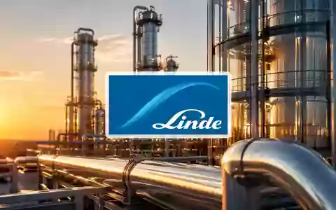Moderne Industrieanlage mit glänzenden Rohren und Glasfassaden im goldenen Licht, symbolisch für den Industriesektor. - Foto: über boerse-global.de