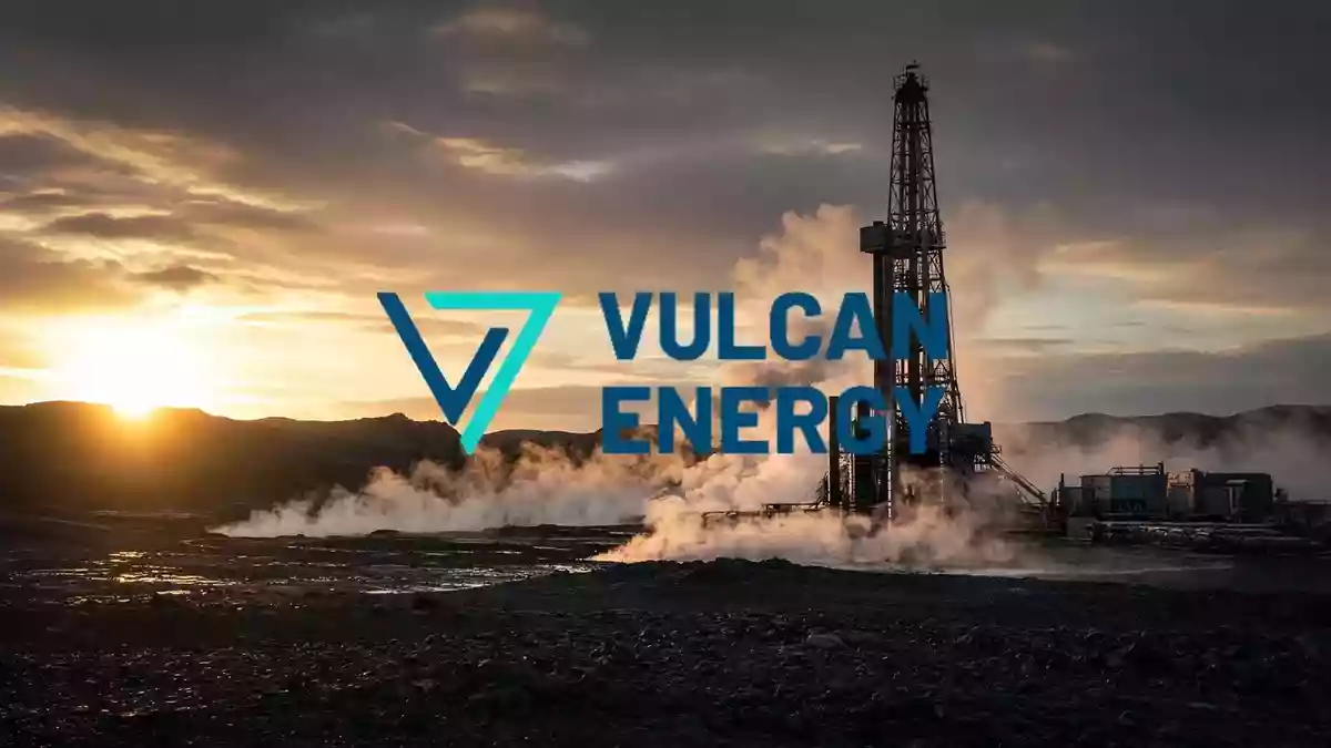 Vulcan Energy Illustration mit AI erstellt.
